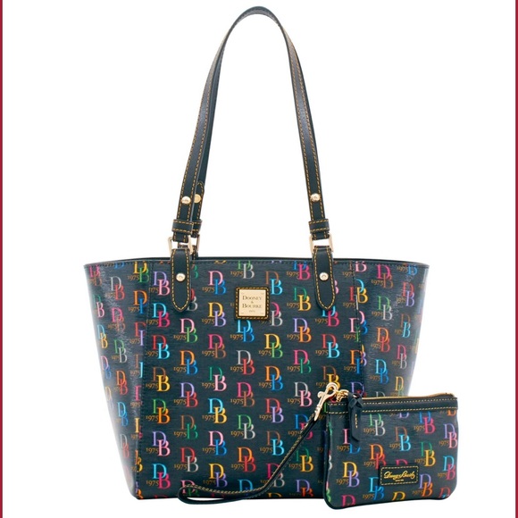 Dooney & Bourke Handbags - NWT Dooney & Bourke Janie Tote & Wristlet Set